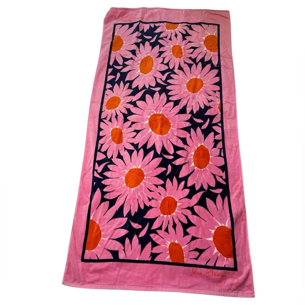 NWT Vera Bradley Loves Me Beach Towel New Retired Pattern